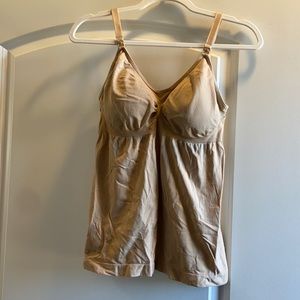 Motherhood Maternity | Nude Nursing Tank Medium